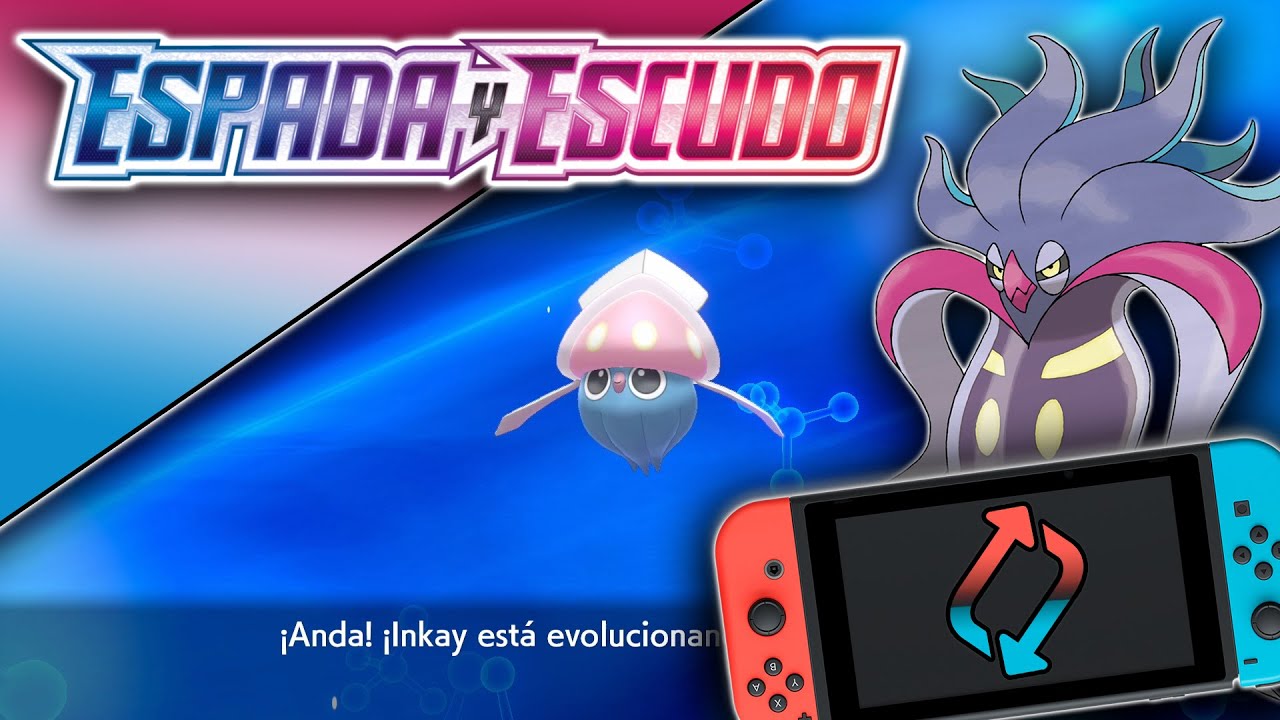 ✅¡¡COMO EVOLUCIONAR a *INKAY* en POKEMON ESPADA y ESCUDO!!😱