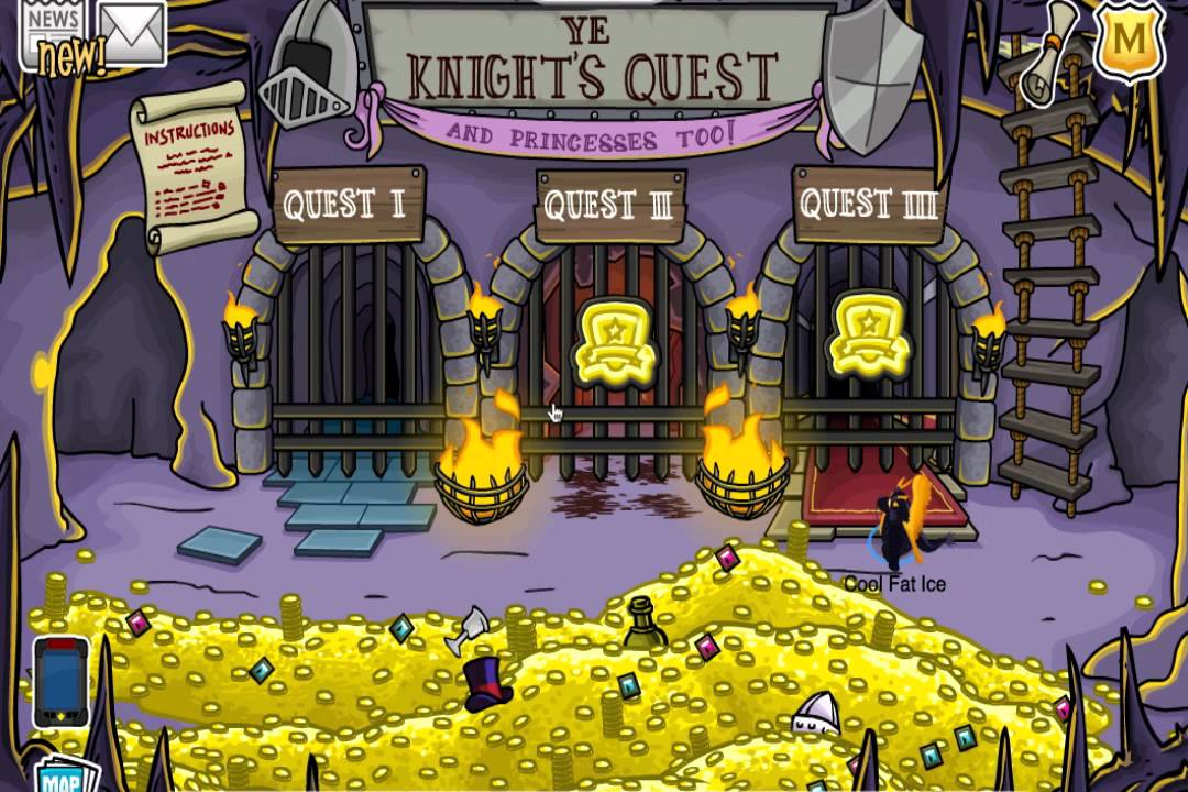 Club Penguin - Medieval Party 2012