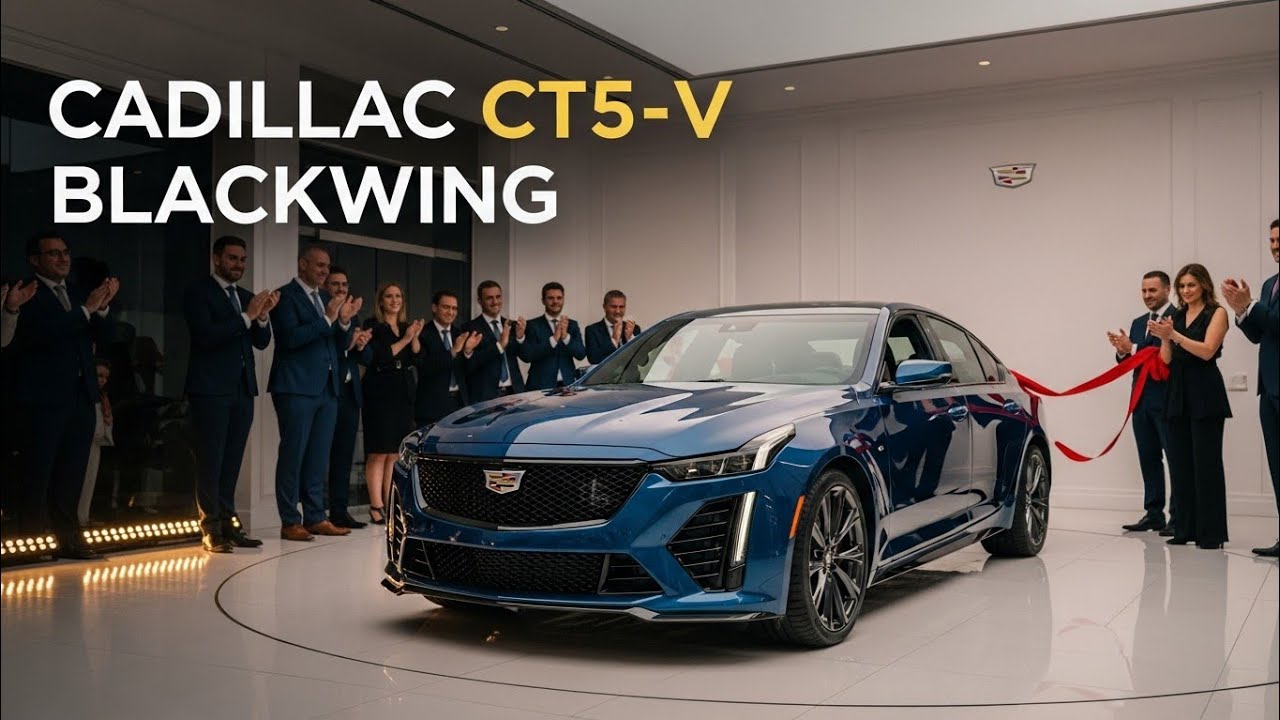 Cadillac CT5-V Blackwing 🔥 668HP V8 Monster That Shocks Europe | Ultimate Luxury Super Sedan