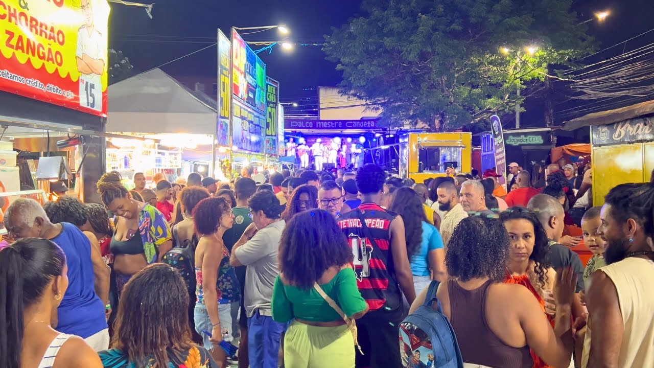 SAMBA TRAIN NIGHT — OSWALDO CRUZ, RIO DE JANEIRO【4K】2025 🇧🇷