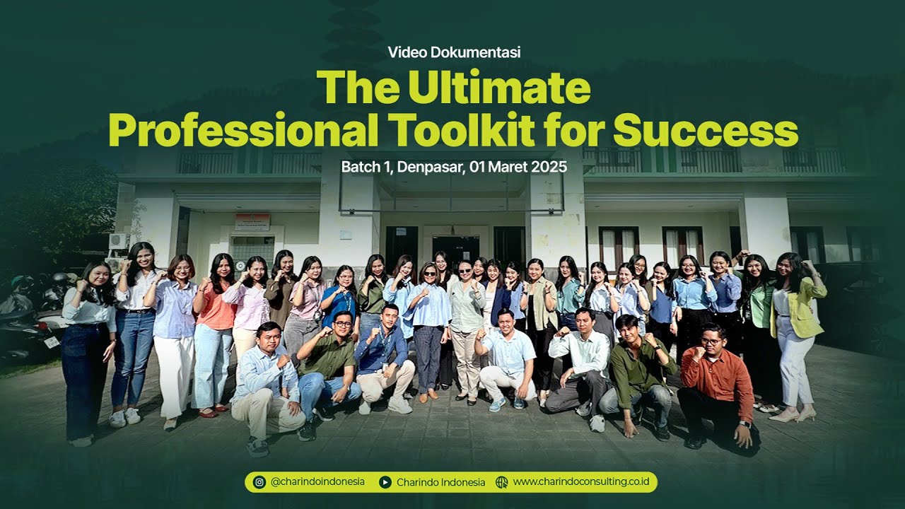✨ In House Training: The Ultimate Professional Toolkit for Success, Batch 1, bersama Bank BPD Bali ✨