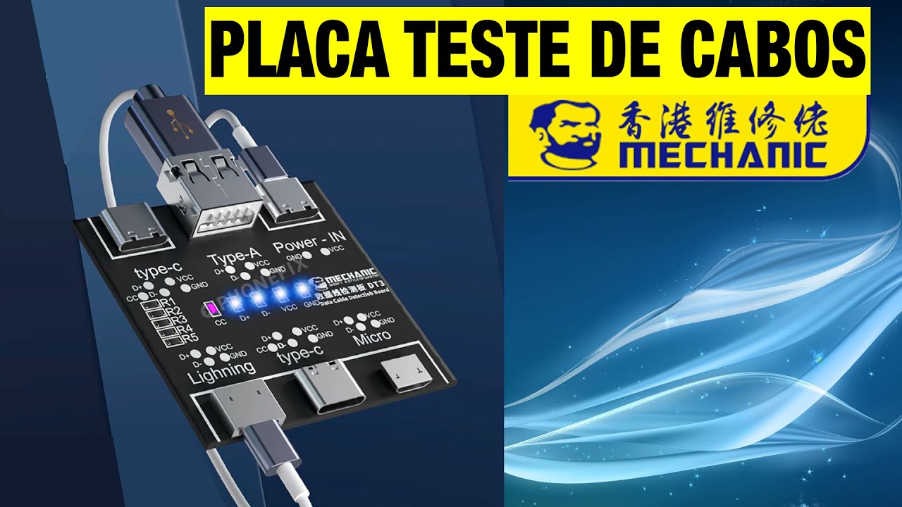A MELHOR PLACA TESTA CABOS USB