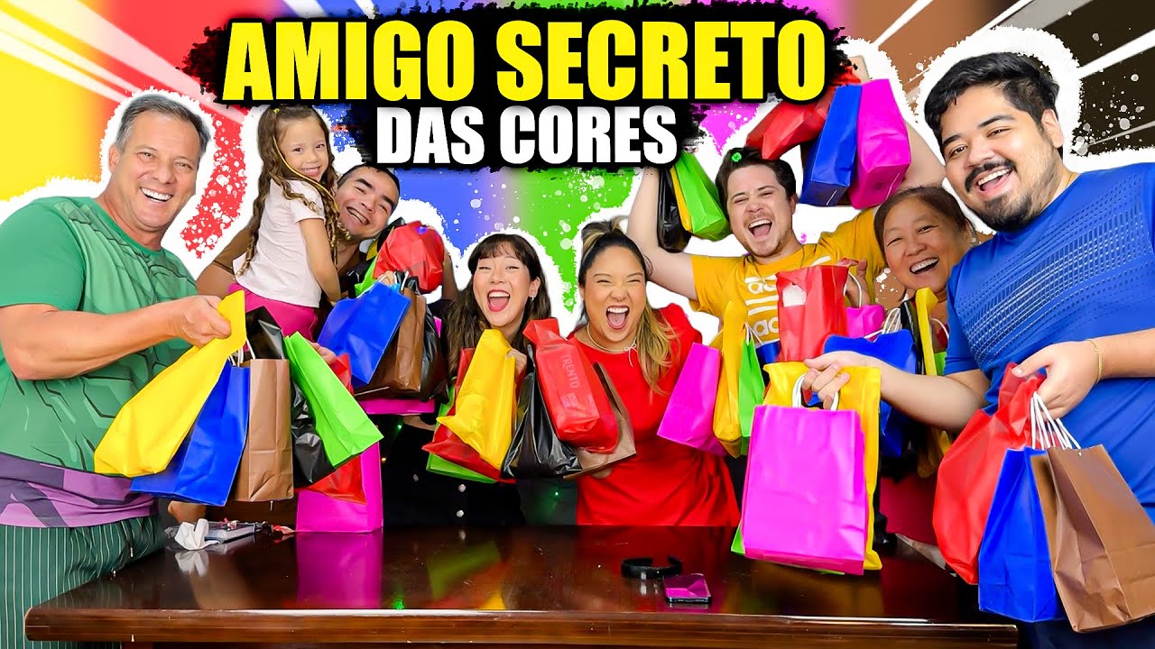 AMIGO SECRETO DAS CORES | Blog das irmãs