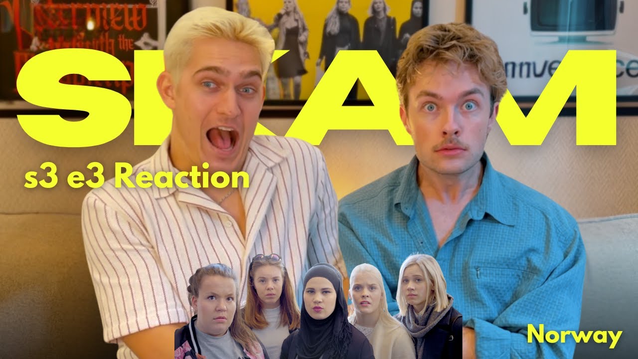 Реакция Брэдама на серию Skam 3 S3: «Вы слишком сильно сближаетесь» (полная реакция на нашем Patr...