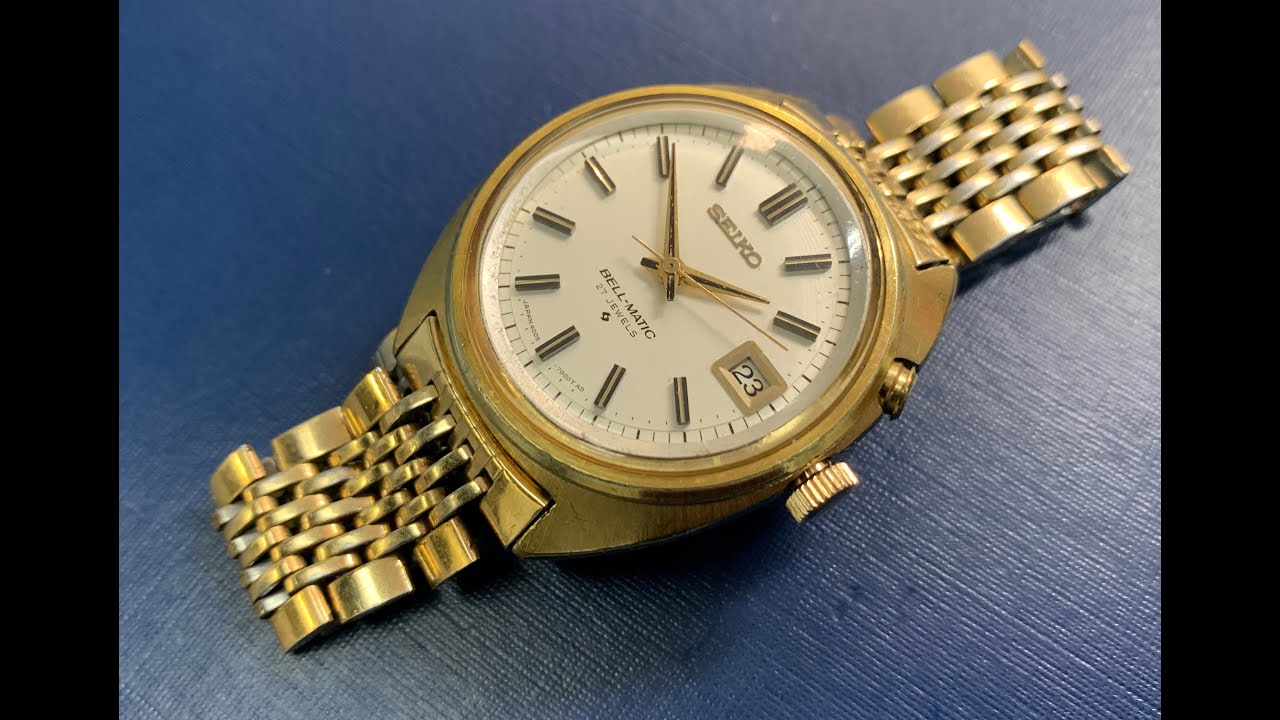 For J.M. -- Seiko 4005-7000 BellMatic Restoration