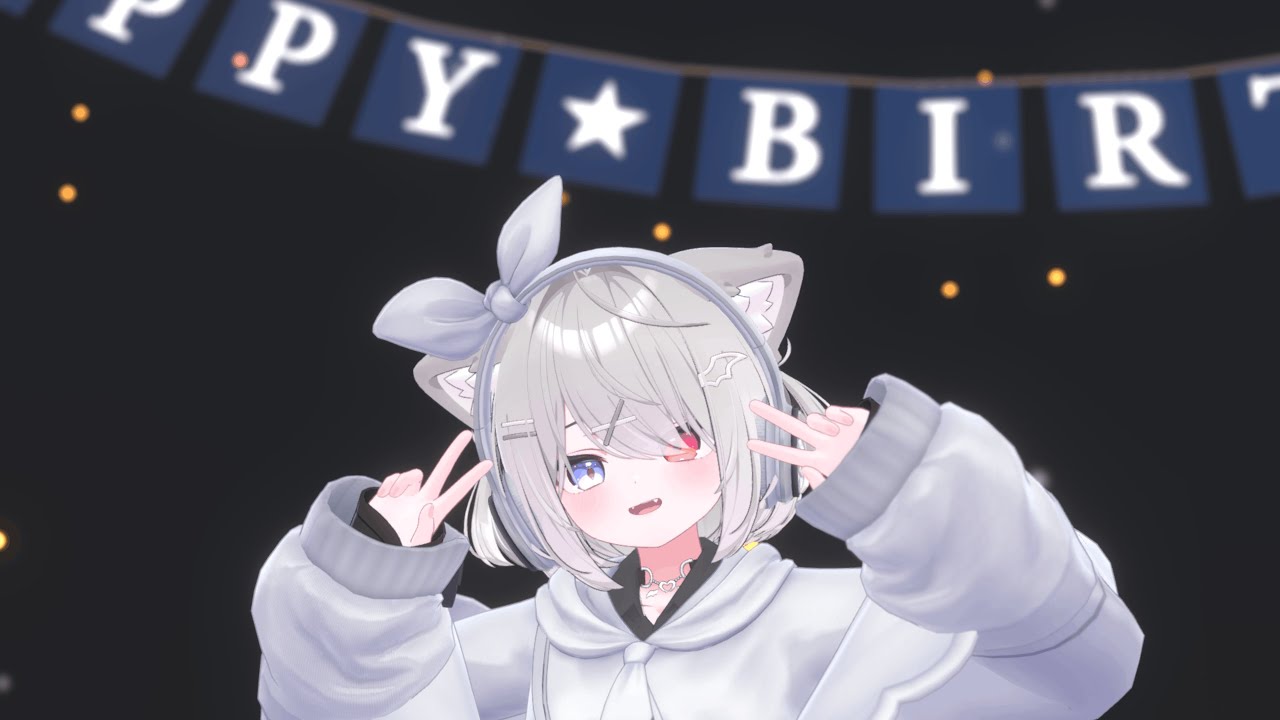 【新人VTuber】たんじょうびだぞ！！いわえ！！！！！【月星ハク/VTuber】
