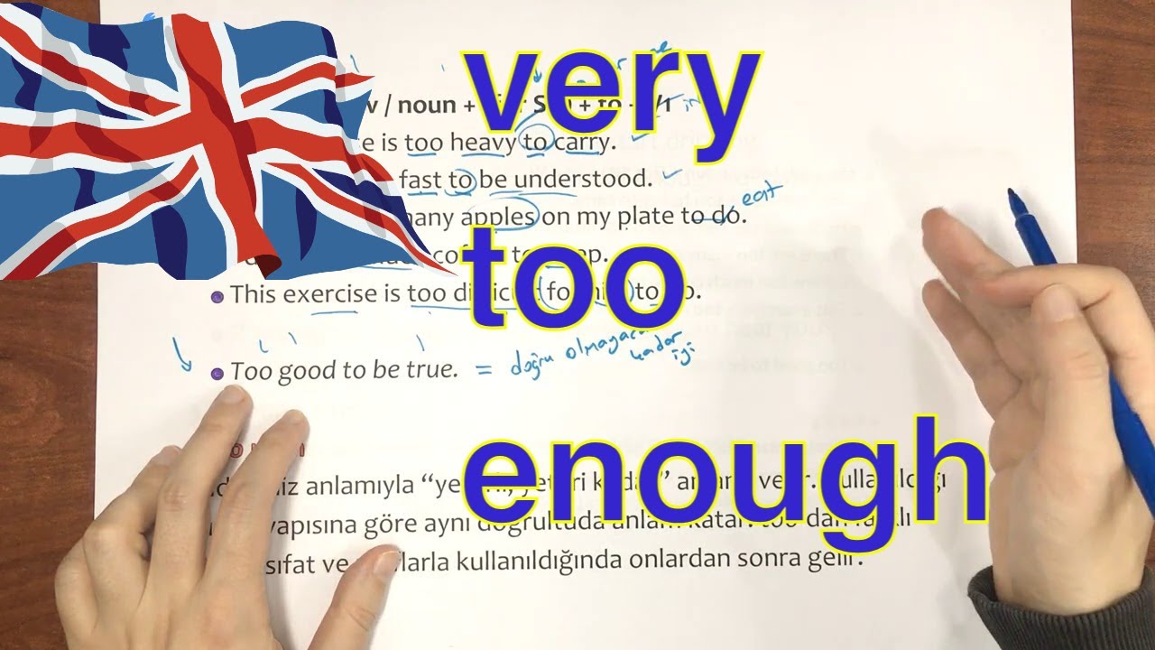 Very, too, enough Konu Anlatımı - Ders 75