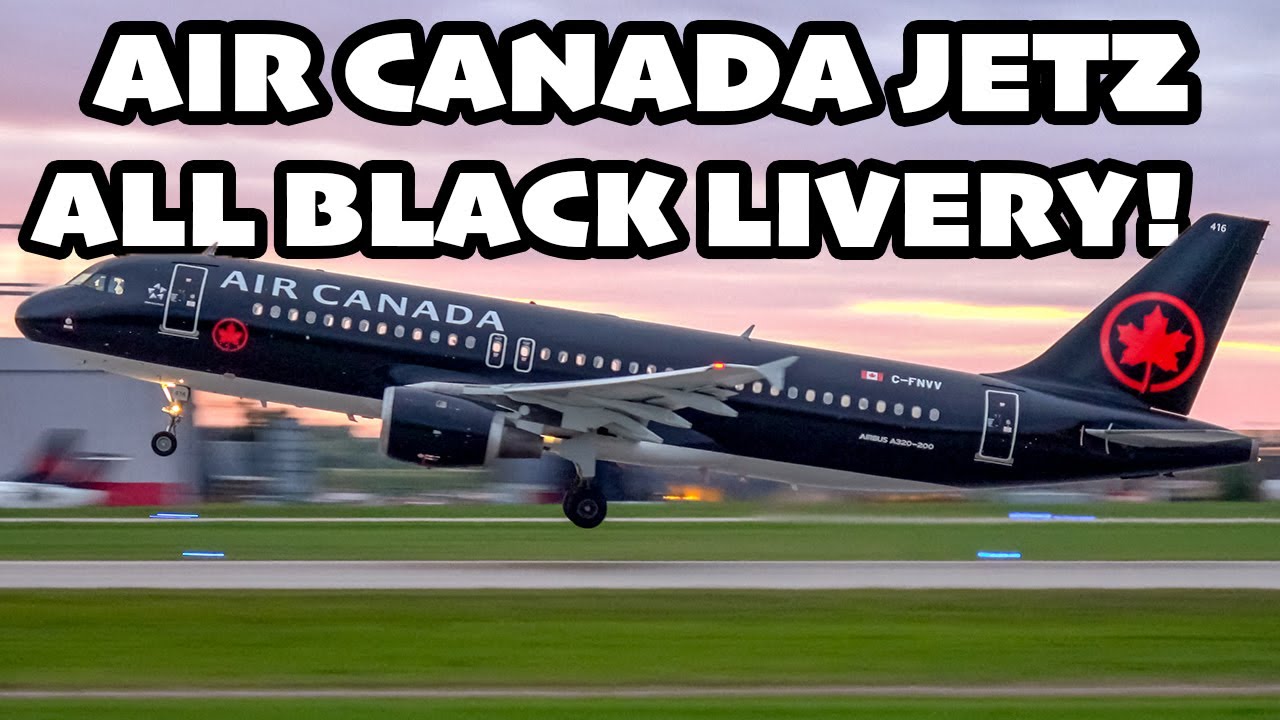 *FIRST VISIT!* Air Canada Jetz NEW LIVERY Airbus A320 in Montreal (YUL/CYUL)