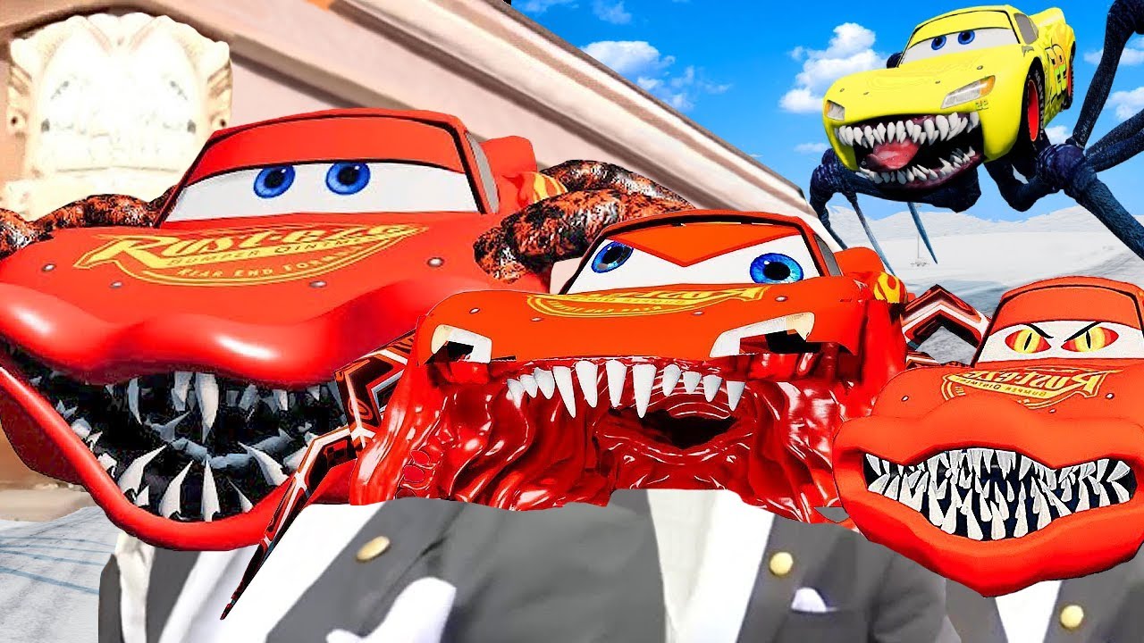 Lightning McQueen Spider Eater - Coffin Dance Song (COVER)