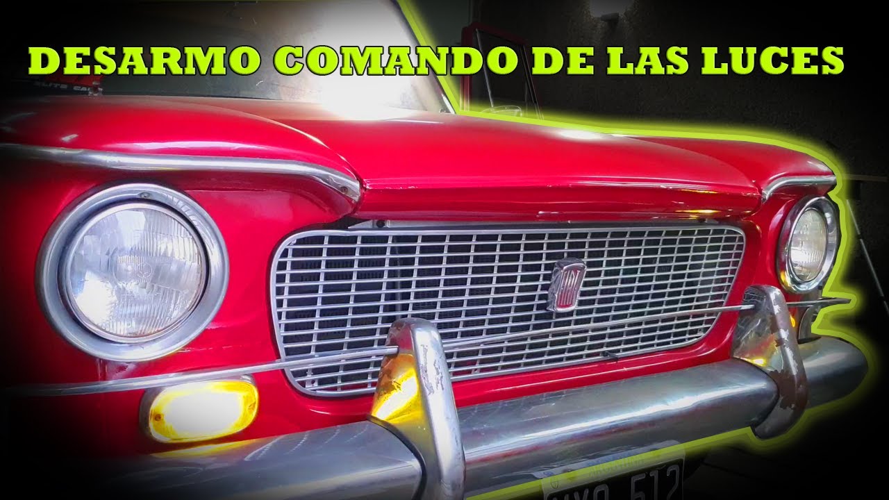 NO FUNCIONAN LAS LUCES ALTAS, desarmo todo Y ESTA ROTO!!! FIAT 1500 MULTICARGA #28