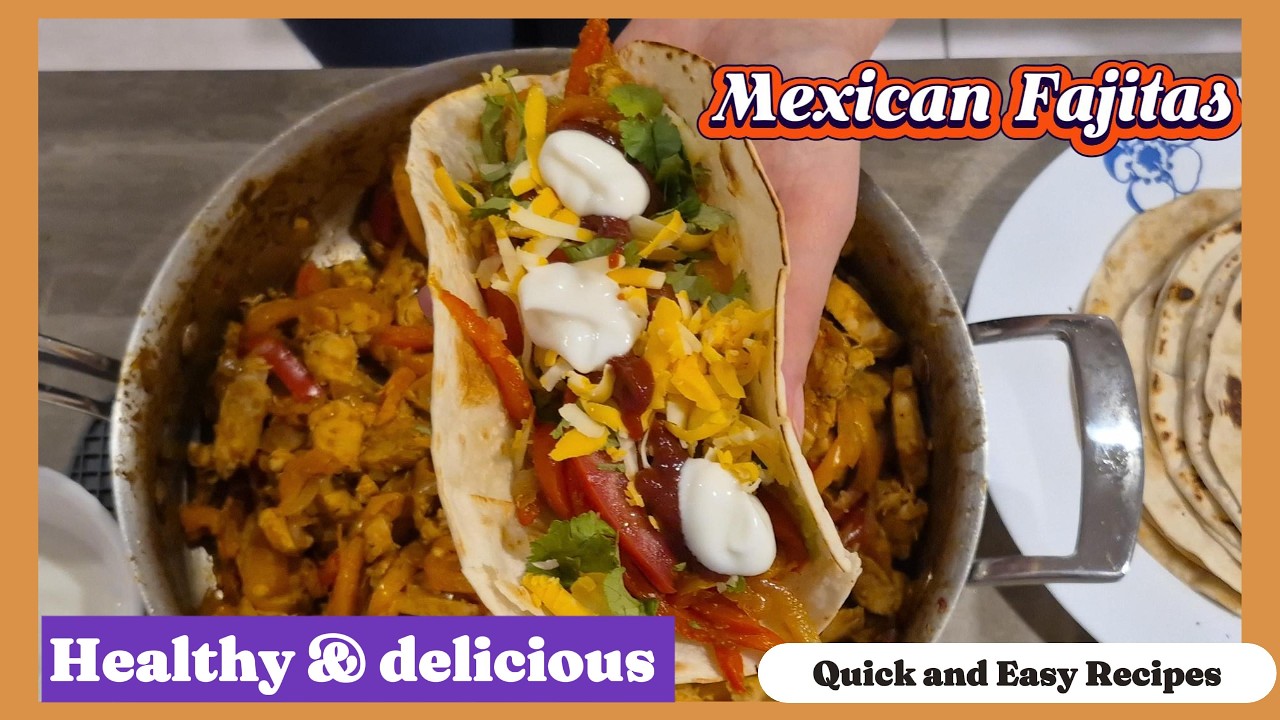 Fajitas - 100/100 Healthy and delicious
