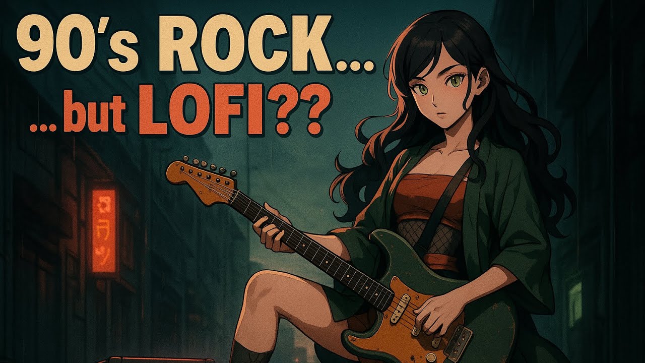 90’s Lofi Rock | Upbeat Instrumental To Heal the Soul