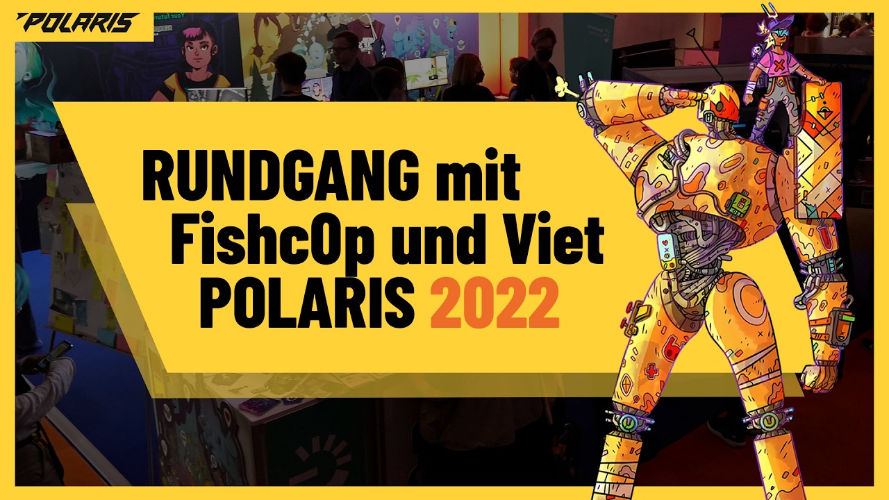 POLARIS CON 2022 - Rundgang Sandbox & Retro Flohmarkt mit Fishc0p und Viet