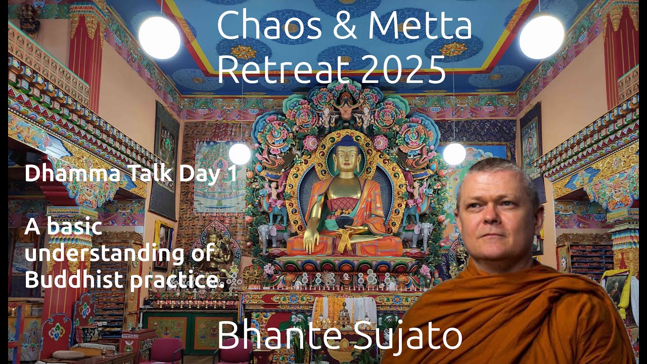 Bhante Sujato - Chaos & Metta (retreat talk Jan 25 - Day 1)