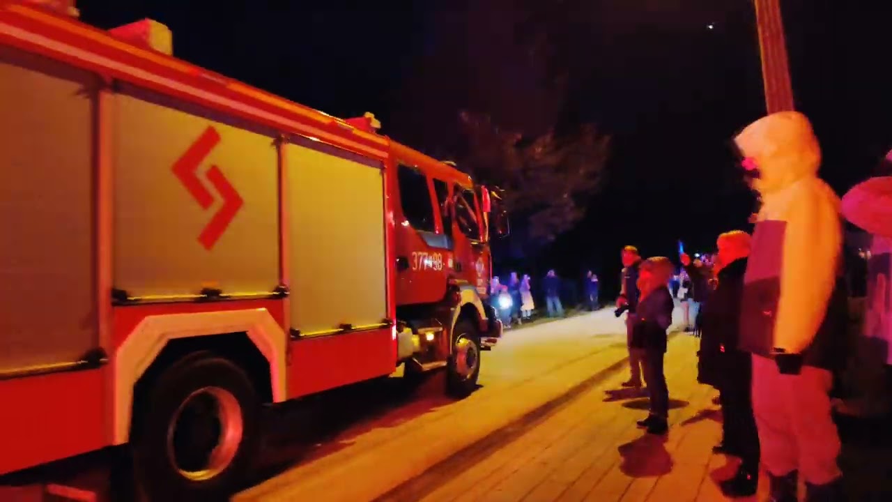 Przywitanie nowego wozu strażackiego dla OSP Nieciecza.