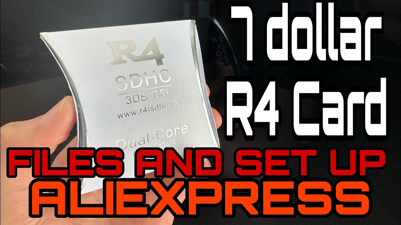 Как установить игры на ваш R4 SDHC Dual Core