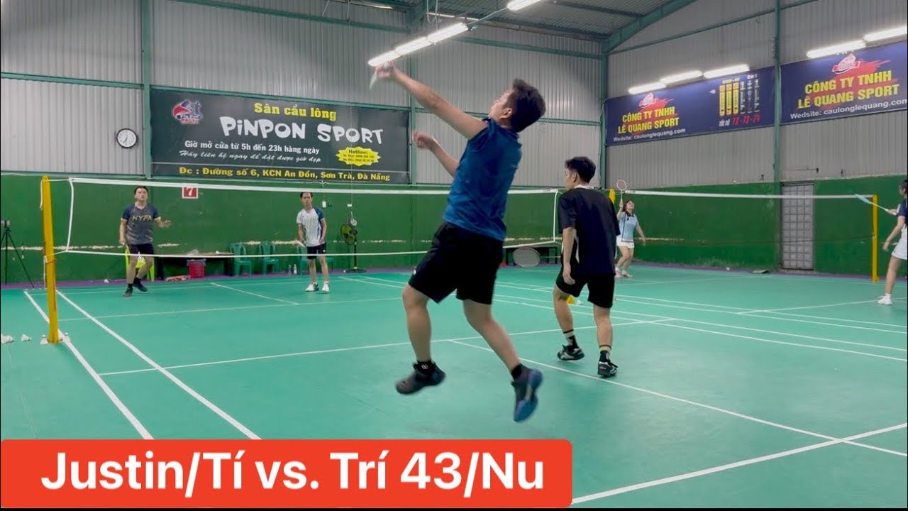 Pinpon 11.2.26 | Justin/Tí vs. Trí 43/Nu 