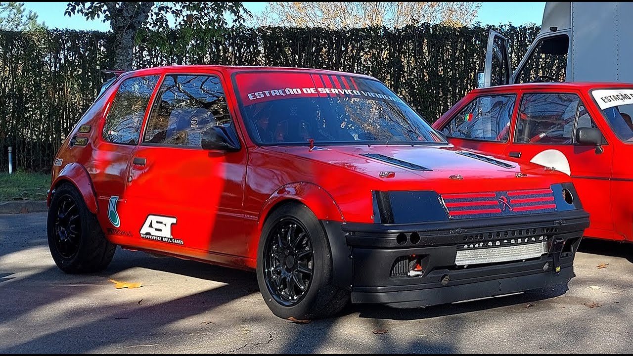 Peugeot 205 GTI6 Helmet POV - Trackday - Braga Vasco Sameiro - 21.12.2024