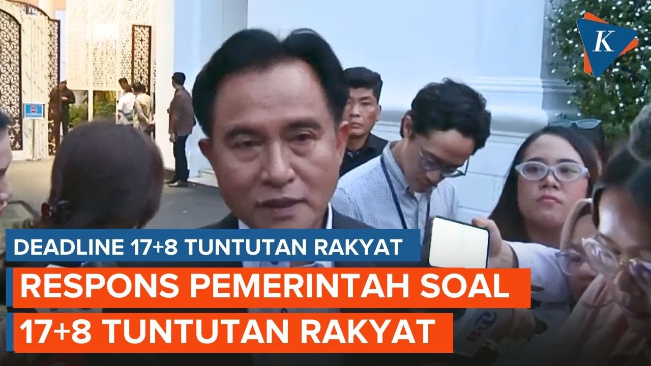 Hari Ini Deadline 17+8 Tuntutan Rakyat, Begini Respons Pemerintah