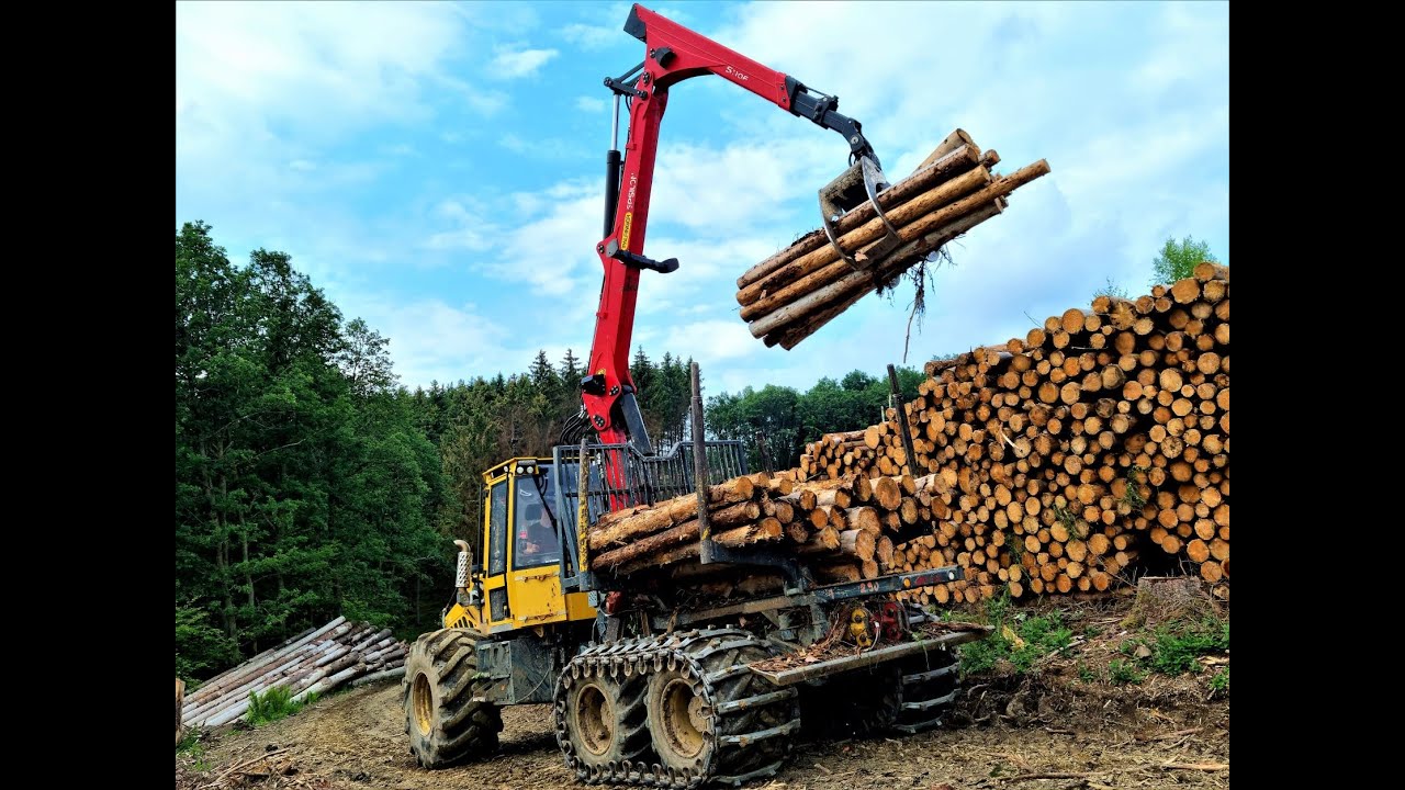 🌲 *German-Power* • Welte 130K • PCM-Forst • Skidder in Action • Loggingwork • Part-2🌲