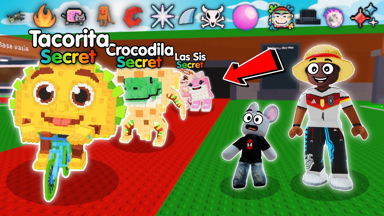 O DONO DO JOGO ENLOUQUECEU com NOVOS BRAINROTS no ROUBE O BRAINROT! (Evento de ADMIN)