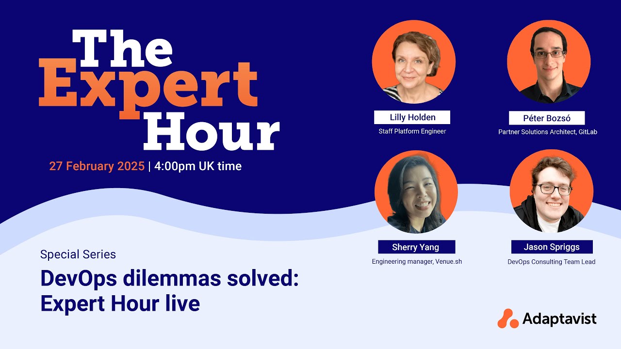 DevOps dilemmas solved: Expert Hour Live