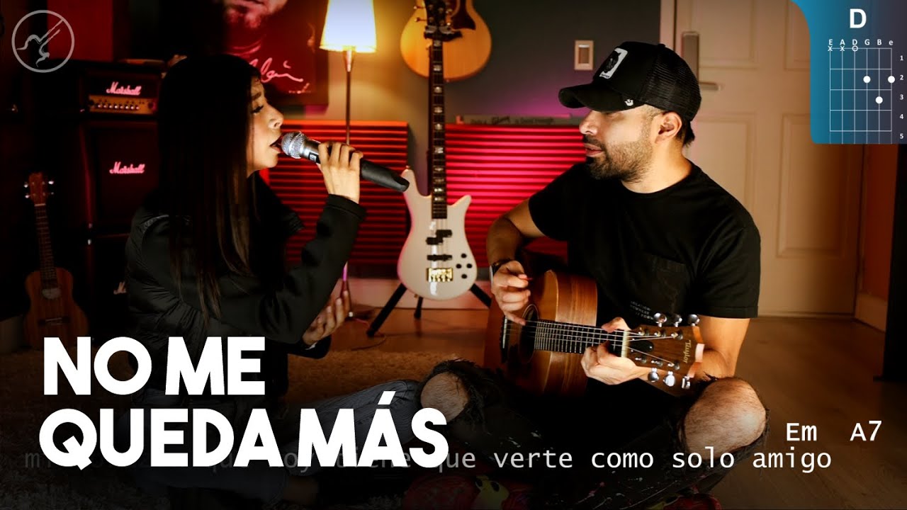 No Me Queda M&aacute;s - SELENA Cover  ARANZA POZAS ft. CHRISTIANVIB  | GUITARRA ACORDES