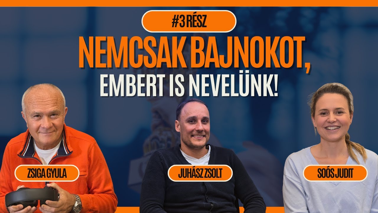 Kapunyit&aacute;s Podcast - Nemcsak bajnokot, embert is nevel&uuml;nk! | #3 R&eacute;sz  | 2025.