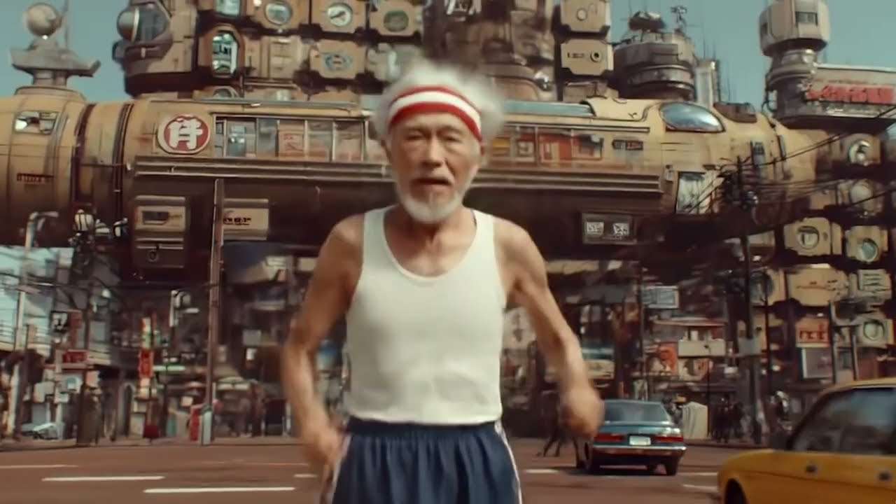 Run With Me: 1970s Retro Future Tokyo (AI Video)