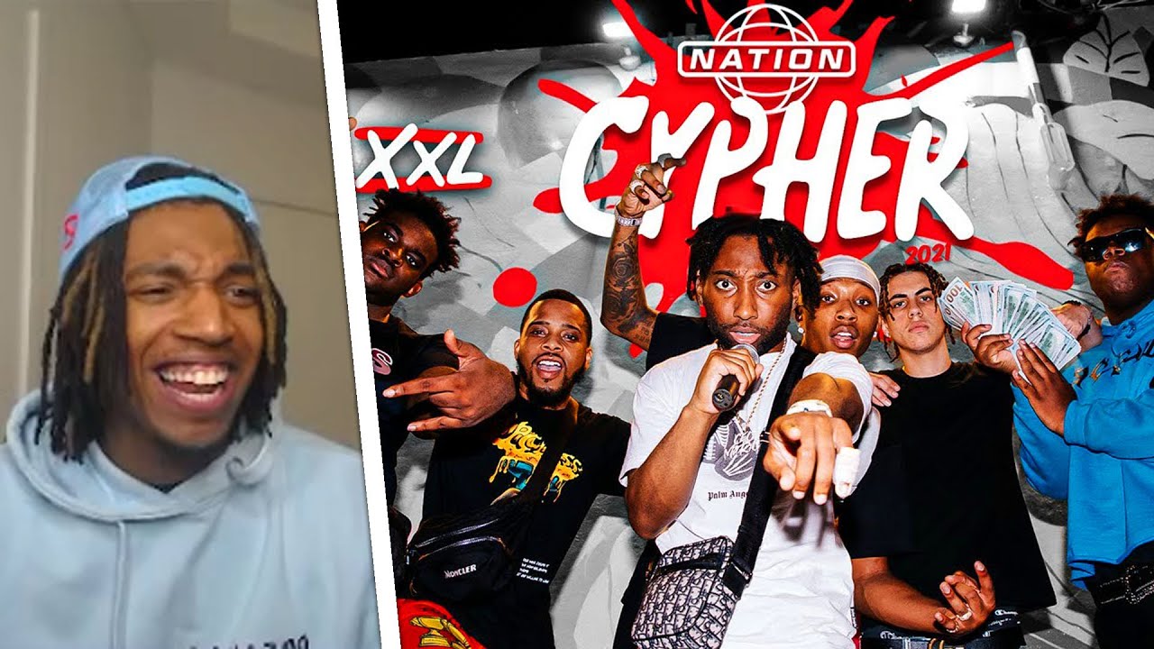 B Lou REACTS TO HUH NATION FRESHMEN CYPER 2021