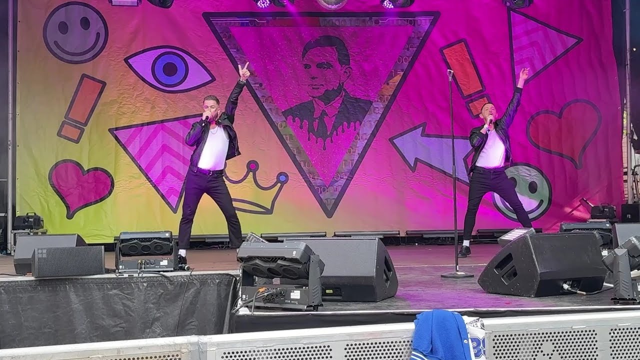 Kyle Finn and Harry Edwards - Manchester Pride 2025