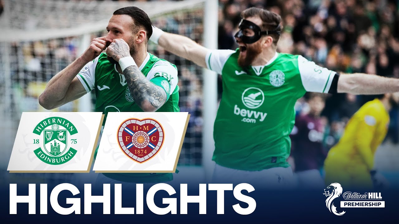 Hibernian 2-1 Heart of Midlothian | Incredible Iredale Strike Wins Derby! | William Hill Premiership