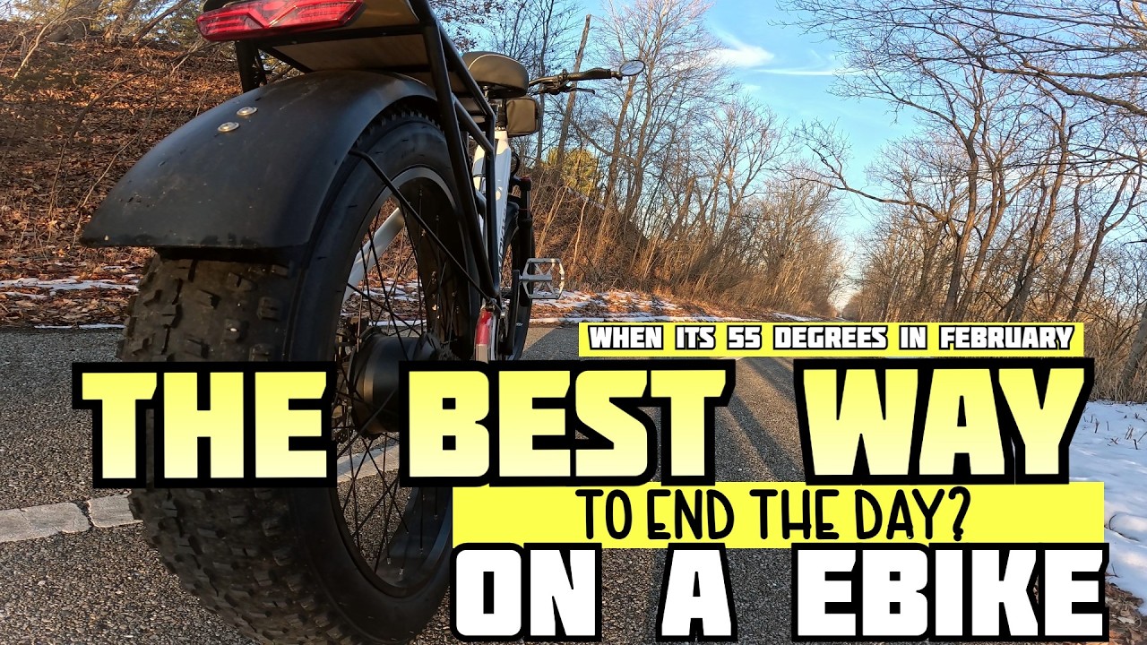 The First 50 Degree Ride in 2026- On My Favorite Ebike