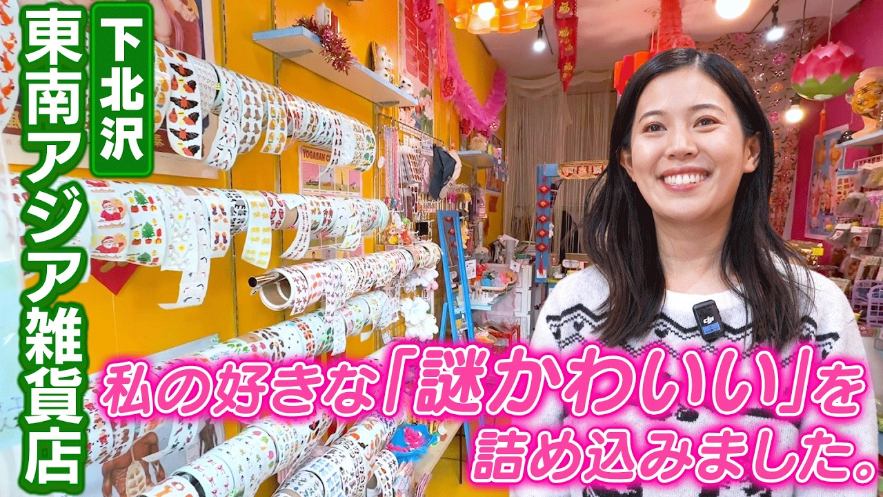 【下北沢の隠れ家】日常を彩る「謎かわいい」の魔法。店主の愛が溢れる東南アジア雑貨の世界