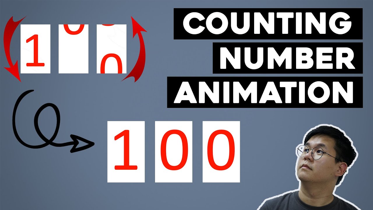 Number Counter Animation Effect Powerpoint Tutorial
