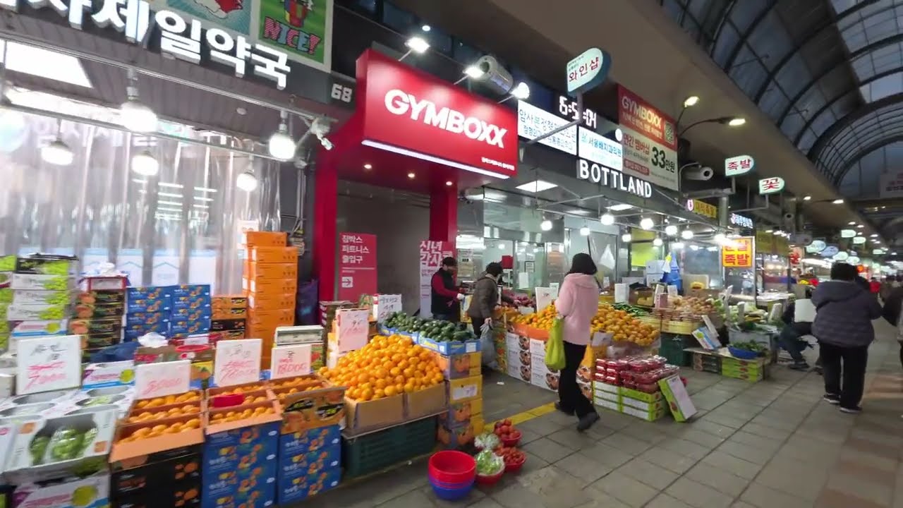 암사 종합시장 탐방