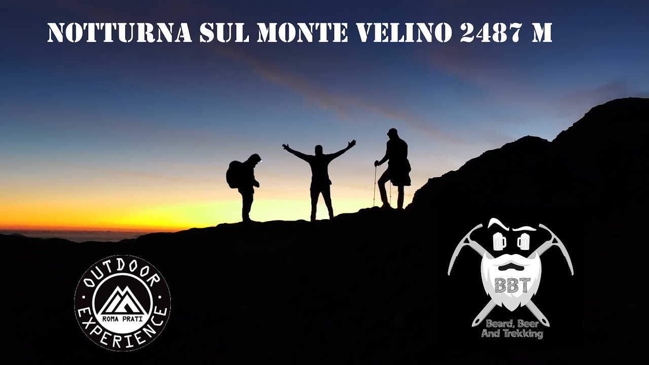 Notturna sul Monte Velino 2487 m Partendo Da Santa Maria In Valle Porclaneta