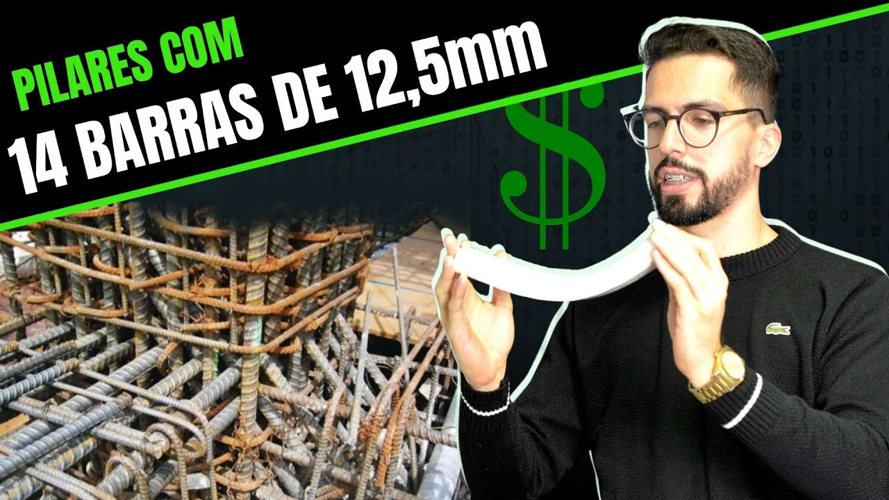 COMO SOLUCIONAR PILARES COM ALTA TAXA DE AÇO