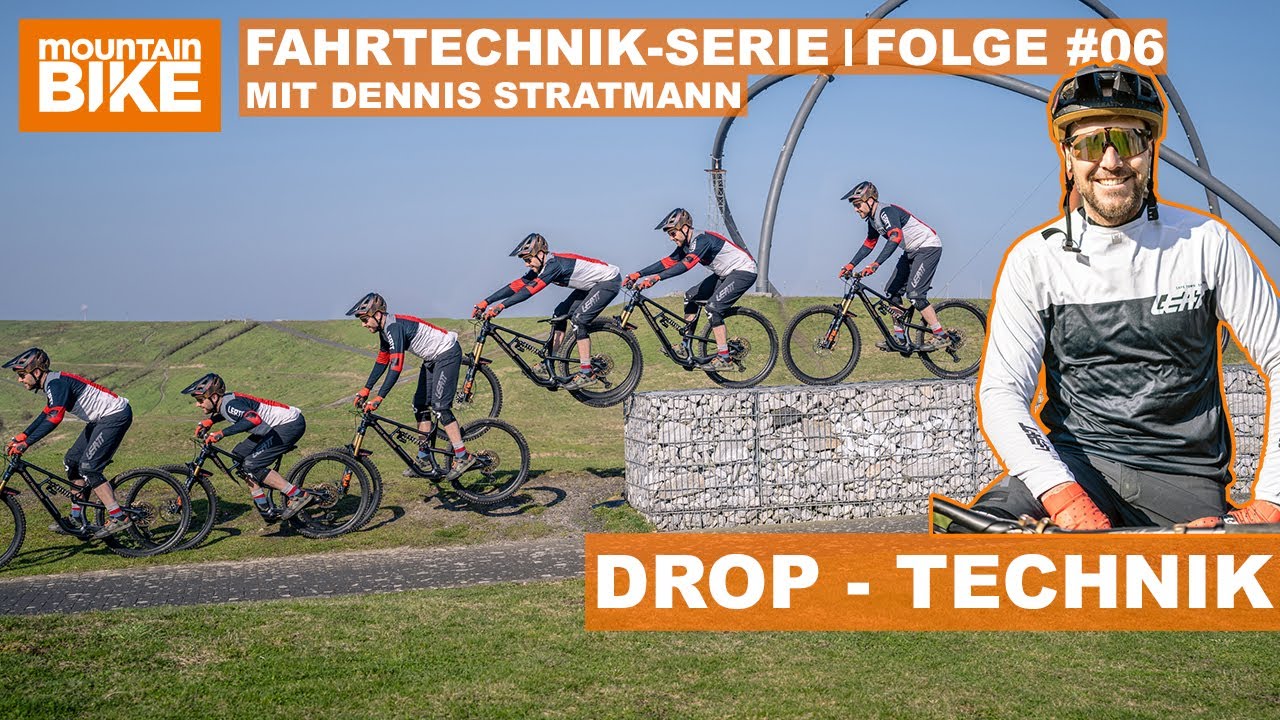 MTB-Fahrtechnik: Kleine Drops sicher landen - MOUNTAINBIKE Magazin