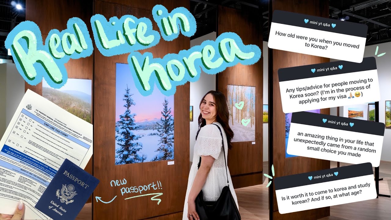 🇰🇷 a day of errands in seoul + mini q&a about life in korea