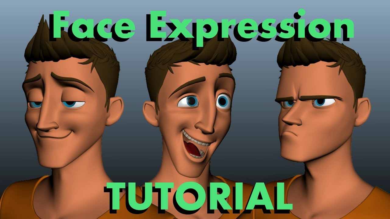 Face ExpressionTutorial (Maya 2018)