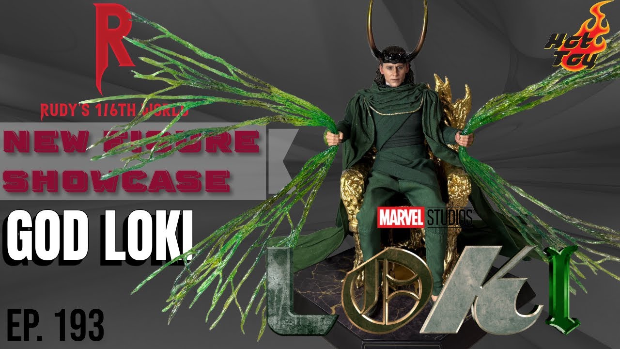 HOT TOYS: GOD LOKI (LOKI SEASON 2): NEW FIGURE SHOWCASE (EP. 193) #hottoys #loki  #mcu