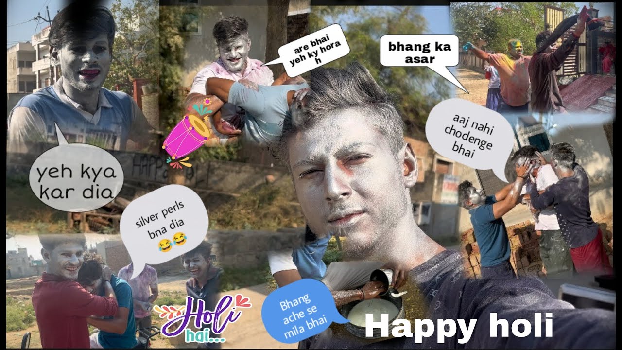YEH KYA KAR DIA BHAI ||| BABA ILAICHI LAG RHE H || BHANG JYDA HOGYE YRR ||| HOLI SPECIAL