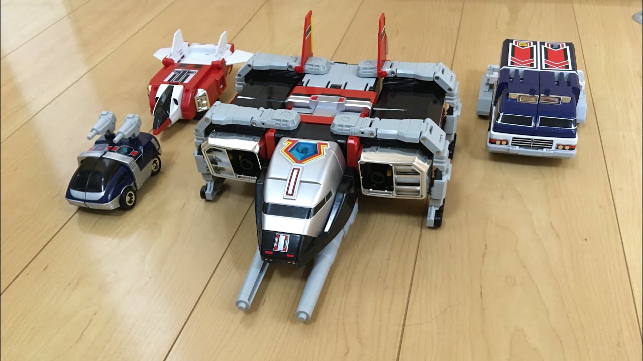 【地球戦隊ファイブマン】これぞ箱ロボ！スターファイブで遊んでみた
