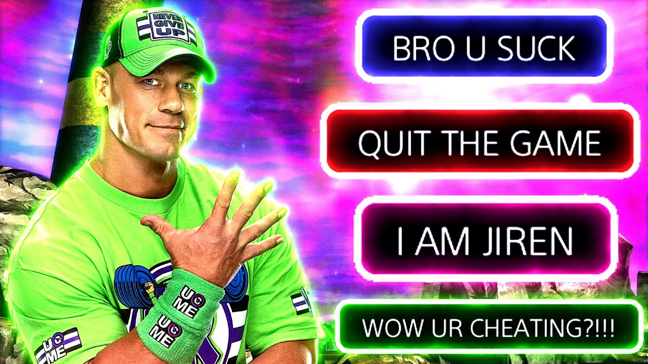 He Said He Can Beat Me With Jiren, So I Used John Cena In Dragon Ball Xenoverse 2