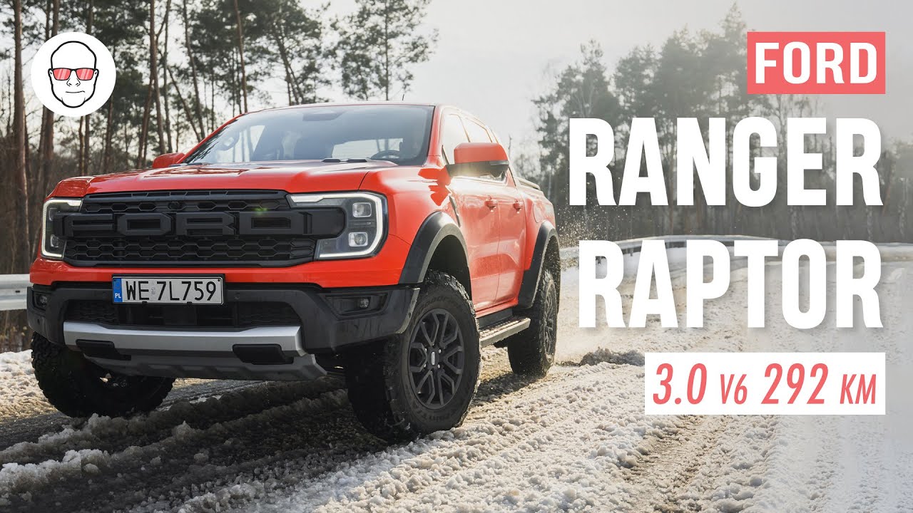 Ford Ranger IV Double Cab Raptor 3.0 EcoBoost V6 292 4x4 Automatic test PL Pertyn Ględzi