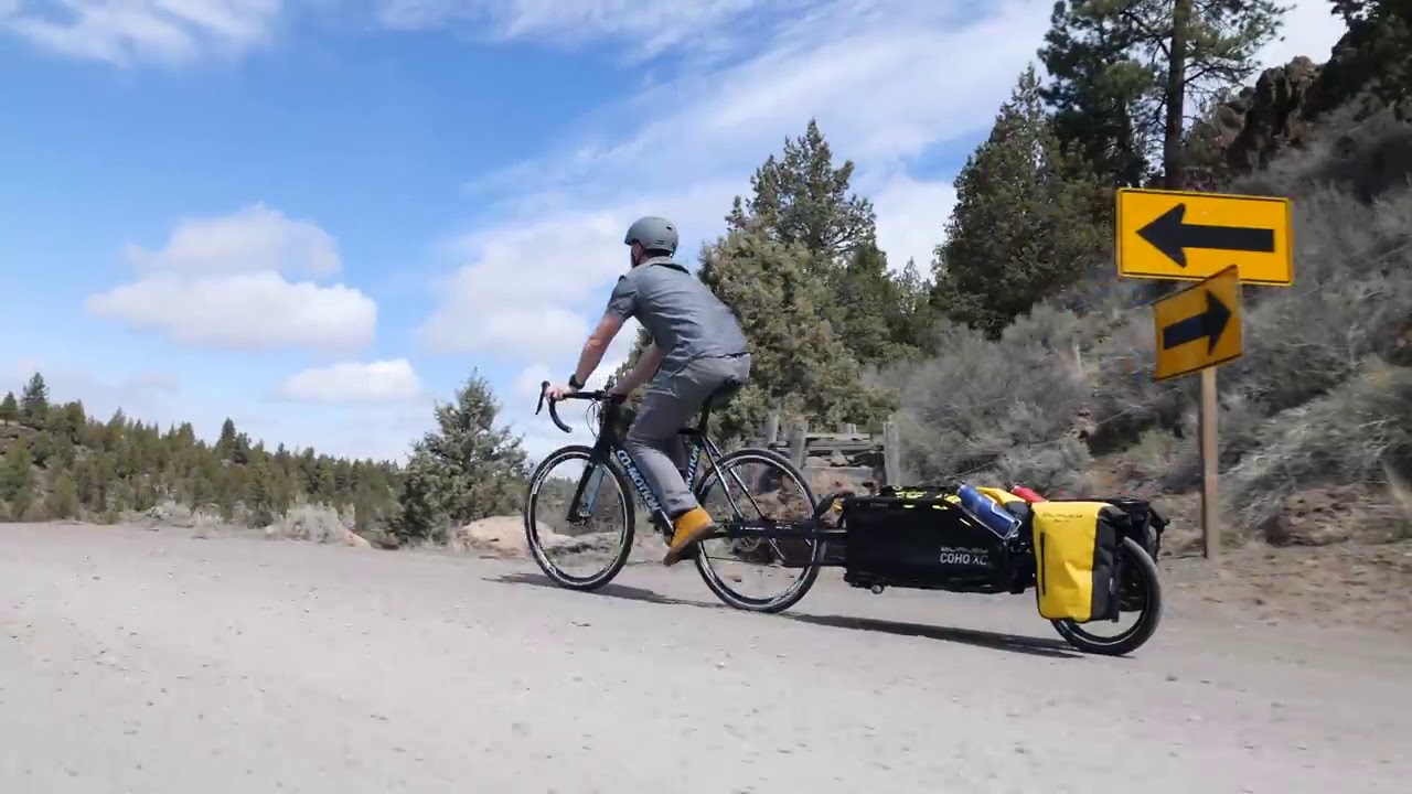 Présentation de la remorque vélo Burley Coho XC