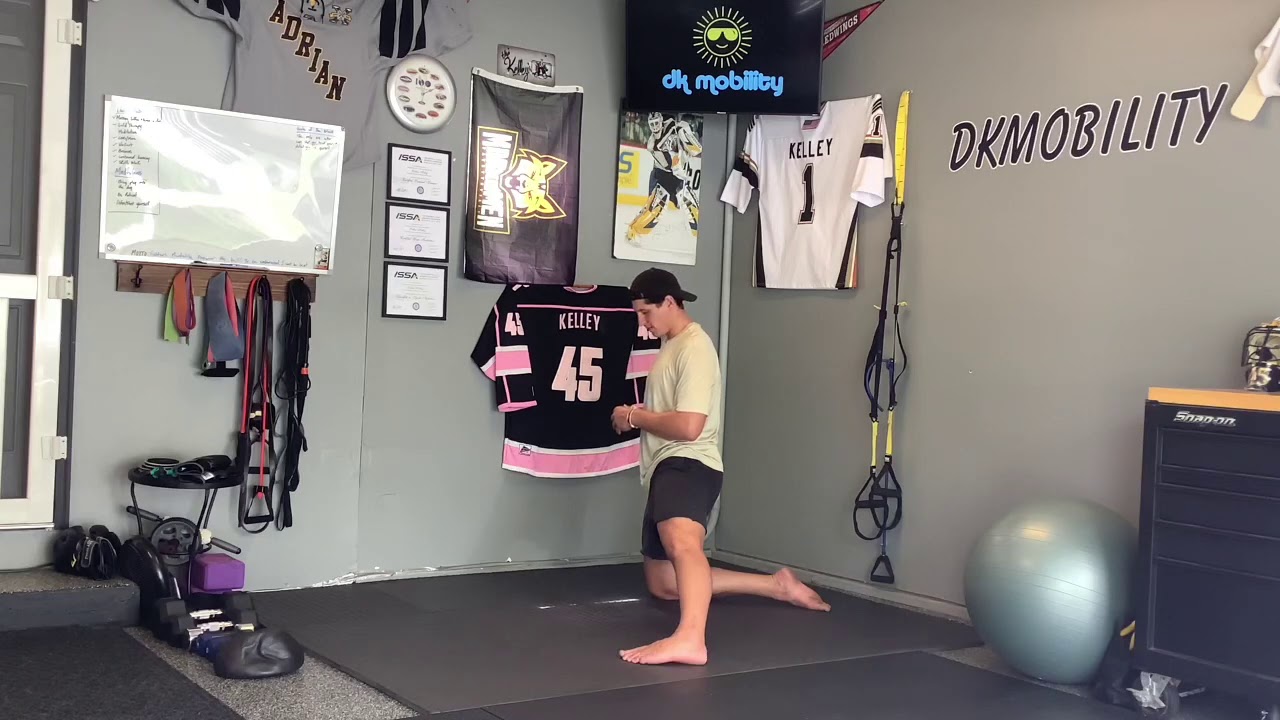 Ice Hockey Goalie Splits Mobility Routine