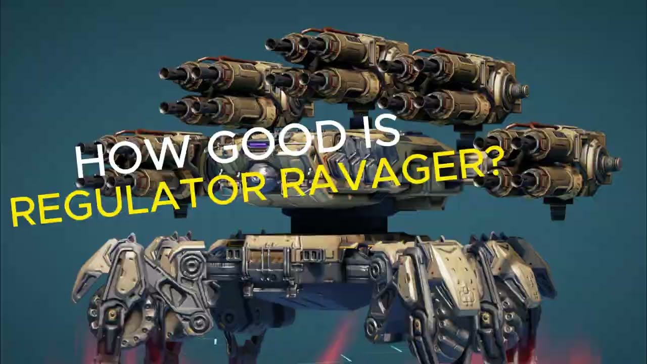 Regulator Ravager Snipes Enemies Across The Map (War Robots)