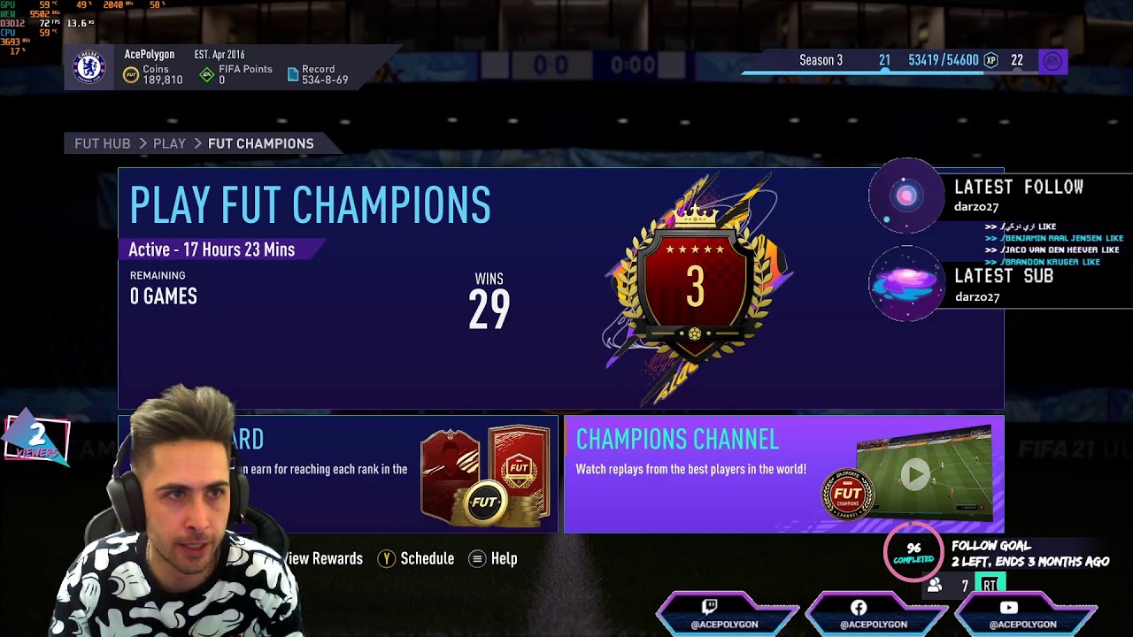 FIFA 21 Top 200 Weekend League. Currently 23-1. #FifaTop200